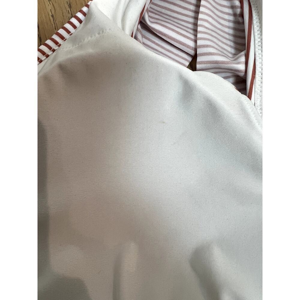 NWT: H&M One Pice Swimsuit Striped Size Large - Picture 10 of 11